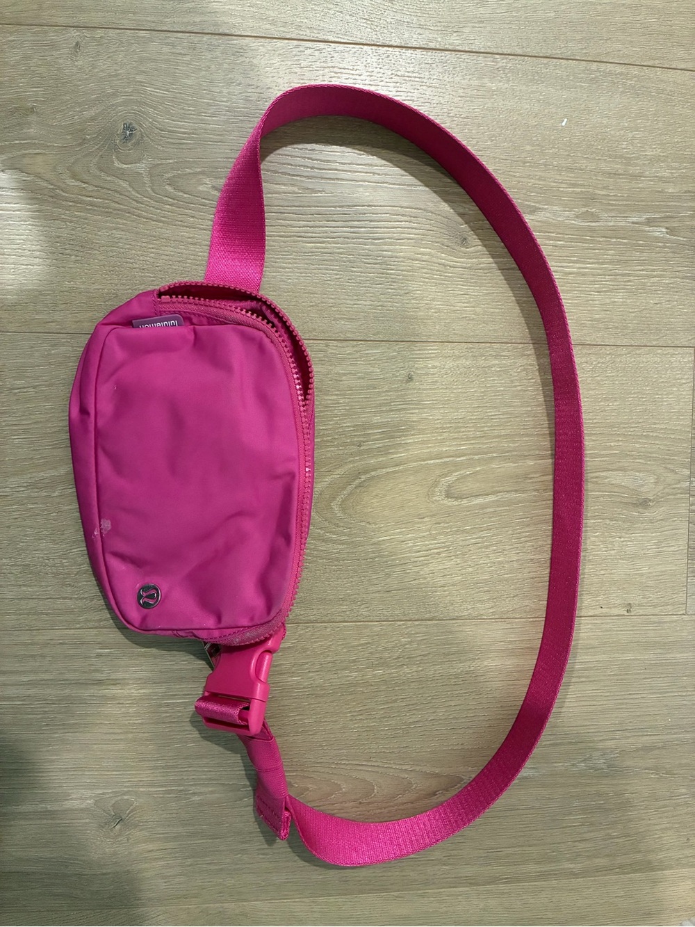 lululemon athletica Hot Pink Crossbody Belt Bag